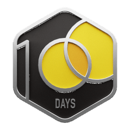 100 Days Badge