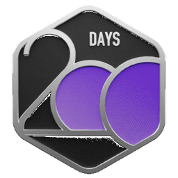 200 Days Badge