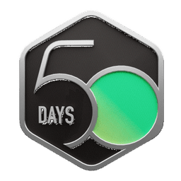 50 Days Badge