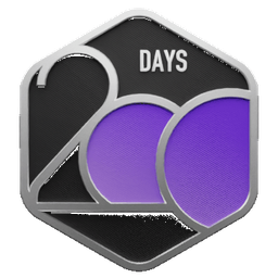 200 Days Badge